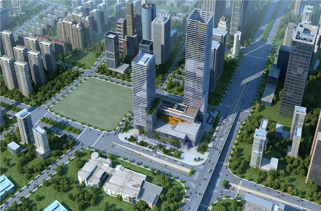 EZPay智汇安装成功中标阿里巴巴华中总部机电项目